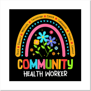 Community Health Worker Back To School Teach Posters and Art